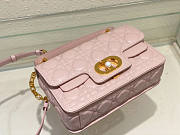 Dior Small Jolie Top Handle Bag Pink 22 x 14 x 8 cm - 5