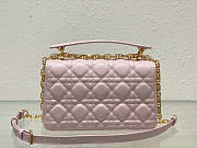 Dior Small Jolie Top Handle Bag Pink 22 x 14 x 8 cm - 2