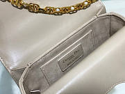 Dior Mini Jolie Top Handle Bag Beige 19 x 12 x 6 cm - 6