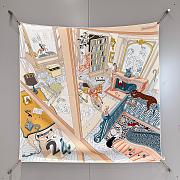 Hermes Scarf 02 90x90cm - 1