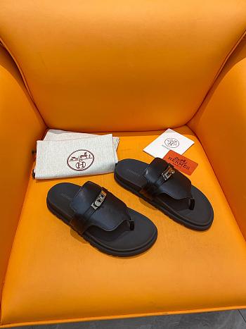 Hermes Empire Sandal Black