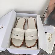 Dior Dway Slide Pastel White Calfskin - 4