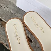 Dior Dway Slide Pastel White Calfskin - 3