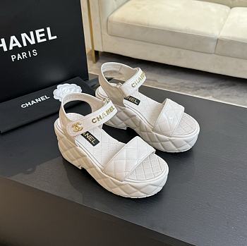 Chanel White Sandal 02