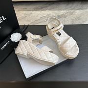 Chanel White Sandal 02 - 4