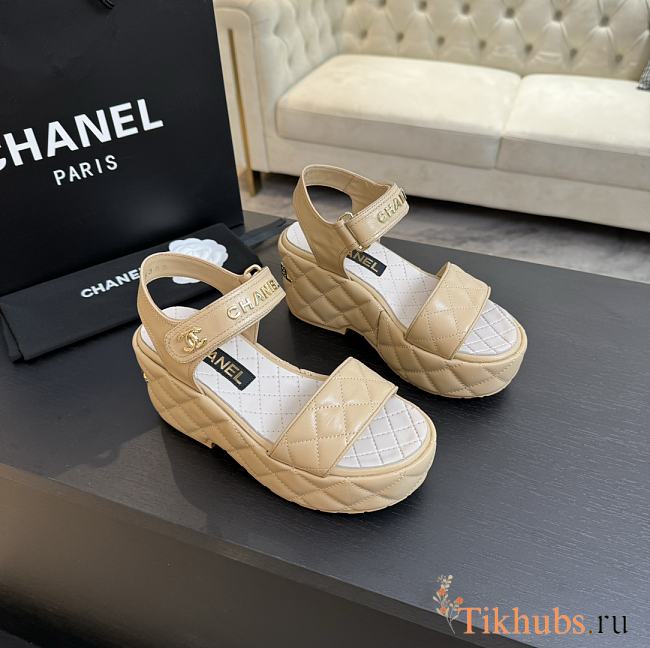 Chanel Beige Sandal 02 - 1