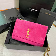 YSL Medium Kate Bag Pink 28.5x20x6cm - 1