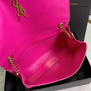 YSL Medium Kate Bag Pink 28.5x20x6cm - 6