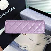 Chanel Kelly Lilac Purple Top Handle Bag 13x19x7cm - 2