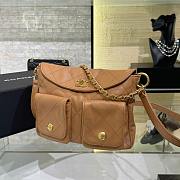 Chanel Hobo Bag Caramel 30x21x5cm - 4