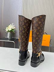 Louis Vuitton LV Monogram Black High Boots - 2