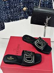 Valentino Garaveni Black Slides - 1