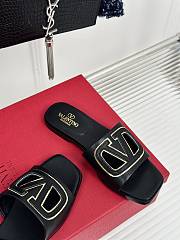 Valentino Garaveni Black Slides - 4