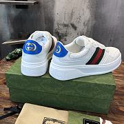 Gucci GG Sneaker With Web White - 4