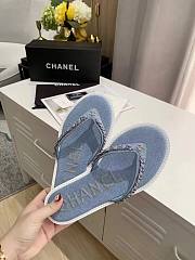 Chanel Denim Slipper - 1