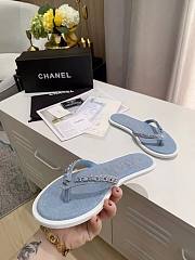 Chanel Denim Slipper - 3