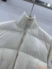 Moncler Wool Puffer White Jacket - 4