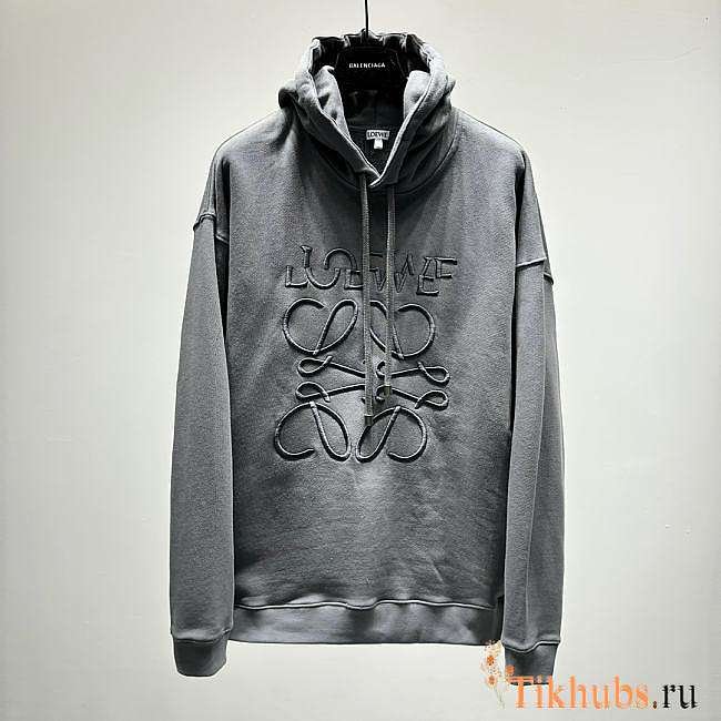 Loewe Grey Hoodie - 1