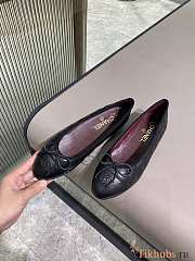 Chanel Ballet Flats Aged Calfskin Black - 3