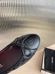 Chanel Ballet Flats Aged Calfskin Black - 2