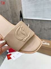 Christian Louboutin Beige Mule Slippers - 2