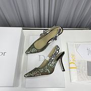 Dior J'Adior Slingback Pump Green 9.5cm - 3