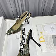 Dior J'Adior Slingback Pump Green 9.5cm - 2