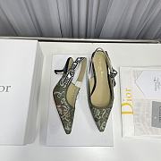 Dior J'Adior Slingback Pump Green 6.5cm - 4