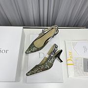 Dior J'Adior Slingback Pump Green 6.5cm - 2