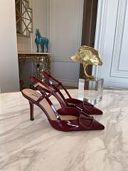 Valentino Garavani Red Wine Heel 8cm - 1