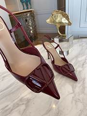 Valentino Garavani Red Wine Heel 8cm - 4