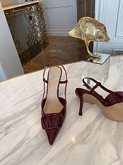 Valentino Garavani Red Wine Heel 8cm - 2