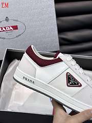 Prada Downtown White Wine Sneaker - 5