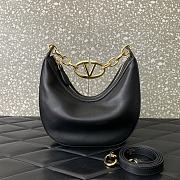 Valentino Garavani Vlogo Moon Black 23x20x8cm - 1