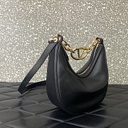 Valentino Garavani Vlogo Moon Black 23x20x8cm - 3