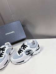 Chanel White Blue Sneaker - 2
