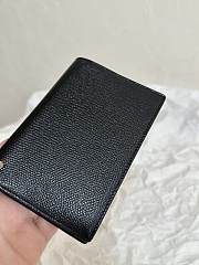 Balenciaga Passport Holder Black 14x10x1.5cm - 4