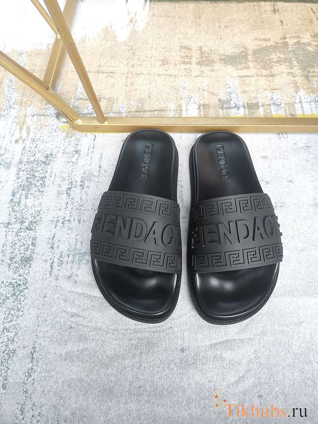 Fendace Black Slides - 1