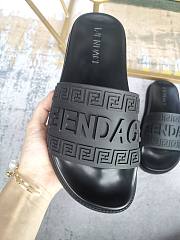 Fendace Black Slides - 5