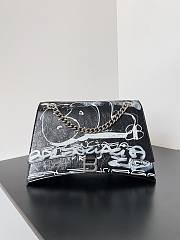 Balenciaga Crush Leather Shoulder Bag 30.9x19.8x6.8cm - 1