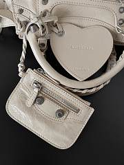 Balenciaga Neo Cagole XS Beige Handbag 26x13x18cm - 5