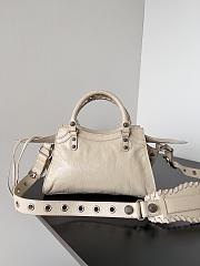 Balenciaga Neo Cagole XS Beige Handbag 26x13x18cm - 2