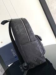 Dior Explorer Backpack Diamond Black 30 x 42 x 14.5cm - 4