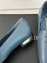 Chanel Blue Loafer - 2