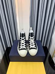 Dior B23 Cactus Jack High-Top Black Cream - 2