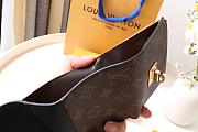 Louis Vuitton LV Victorine On My Side Wallet Black 11x9x2cm - 5