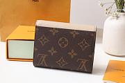 Louis Vuitton LV Victorine On My Side Wallet Greige 11x9x2cm - 5