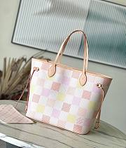 Louis Vuitton LV Neverfull MM Peach Pink 31 x 28 x 14 cm - 1