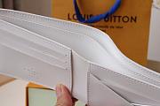 Louis Vuitton LV Multiple G65 White Wallet 11.5 x 9 x 1.5 cm - 5