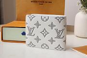 Louis Vuitton LV Multiple G65 White Wallet 11.5 x 9 x 1.5 cm - 3